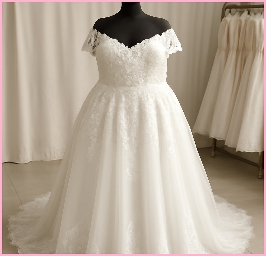 빅사이즈 결혼드레스 대여, 나에게 딱 맞는 완벽한 웨딩룩 찾기 관련 이미지 1