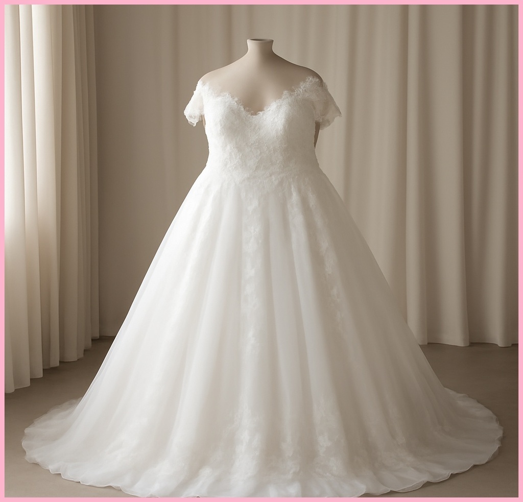 빅사이즈 결혼식 드레스, 나에게 꼭 맞는 완벽한 선택법과 최신 추천 아이템 관련 이미지 1