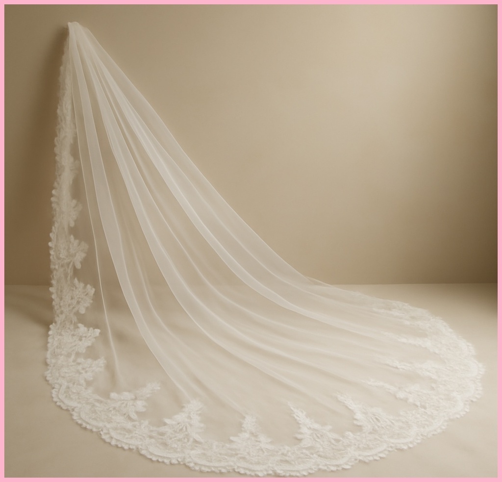 빅사이즈 웨딩 베일, 완벽한 선택과 활용을 위한 모든 정보 관련 이미지 1