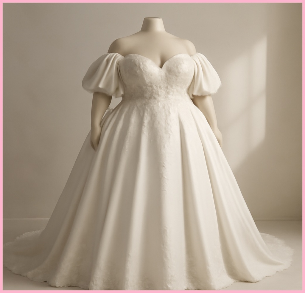 빅사이즈 웨딩드레스 2024, 완벽한 선택을 위한 최신 정보와 스타일 트렌드 관련 이미지 1
