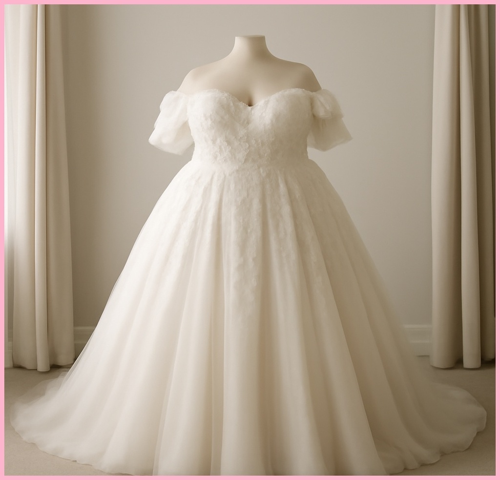 빅사이즈 웨딩드레스 XXL, 완벽한 맞춤과 스타일을 찾는 이유와 꿀팁 관련 이미지 1