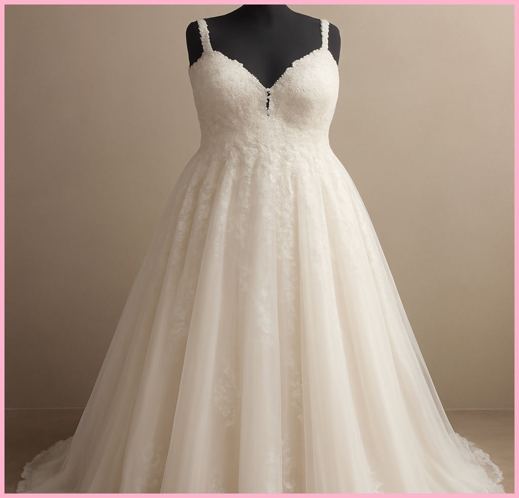 빅사이즈 웨딩드레스 가격, 내게 딱 맞는 드레스 찾는 현실적 고민과 해답 관련 이미지 1