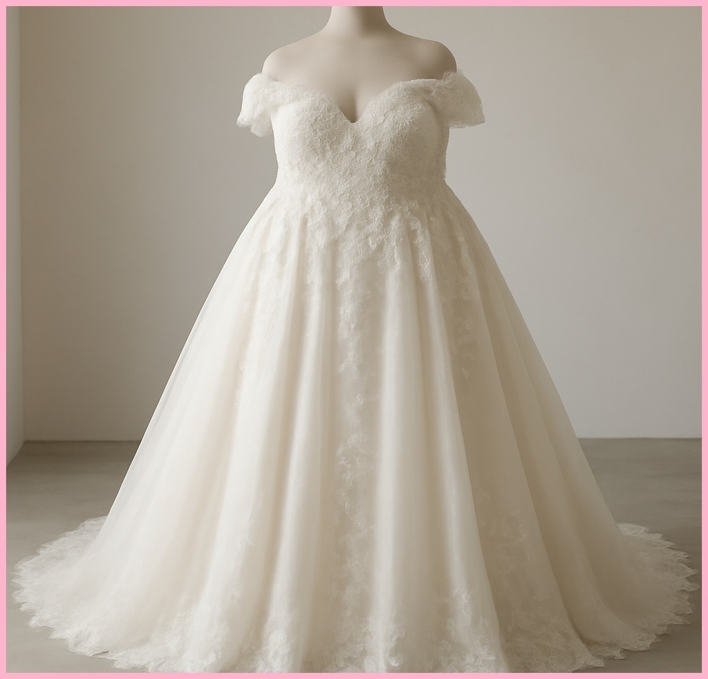 빅사이즈 웨딩드레스 라지: 완벽한 맞춤과 실속 있는 쇼핑을 위한 모든 정보 관련 이미지 1