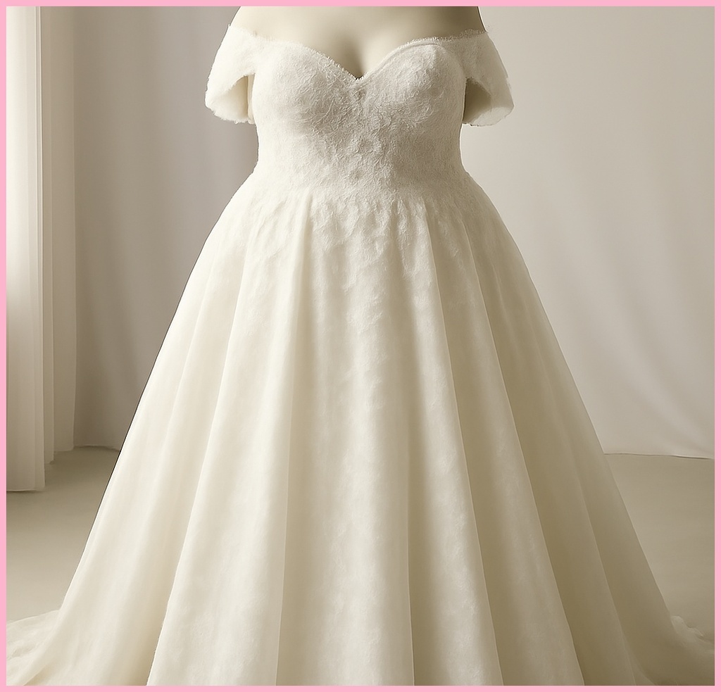 빅사이즈 웨딩드레스 레이스포인트, 나에게 꼭 맞는 아름다움의 비밀 관련 이미지 1