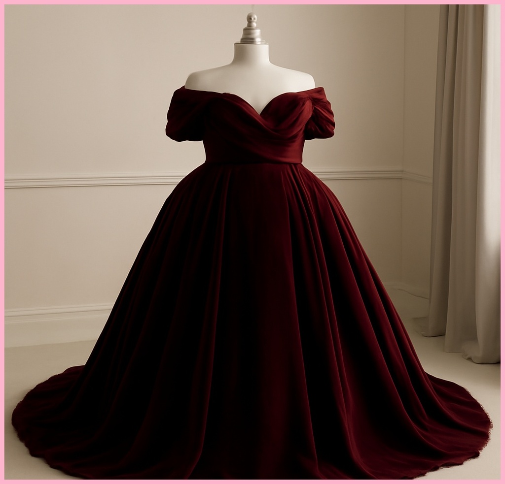 빅사이즈 웨딩드레스 벨벳, 완벽한 핏과 고급스러움을 찾는 이유 관련 이미지 1