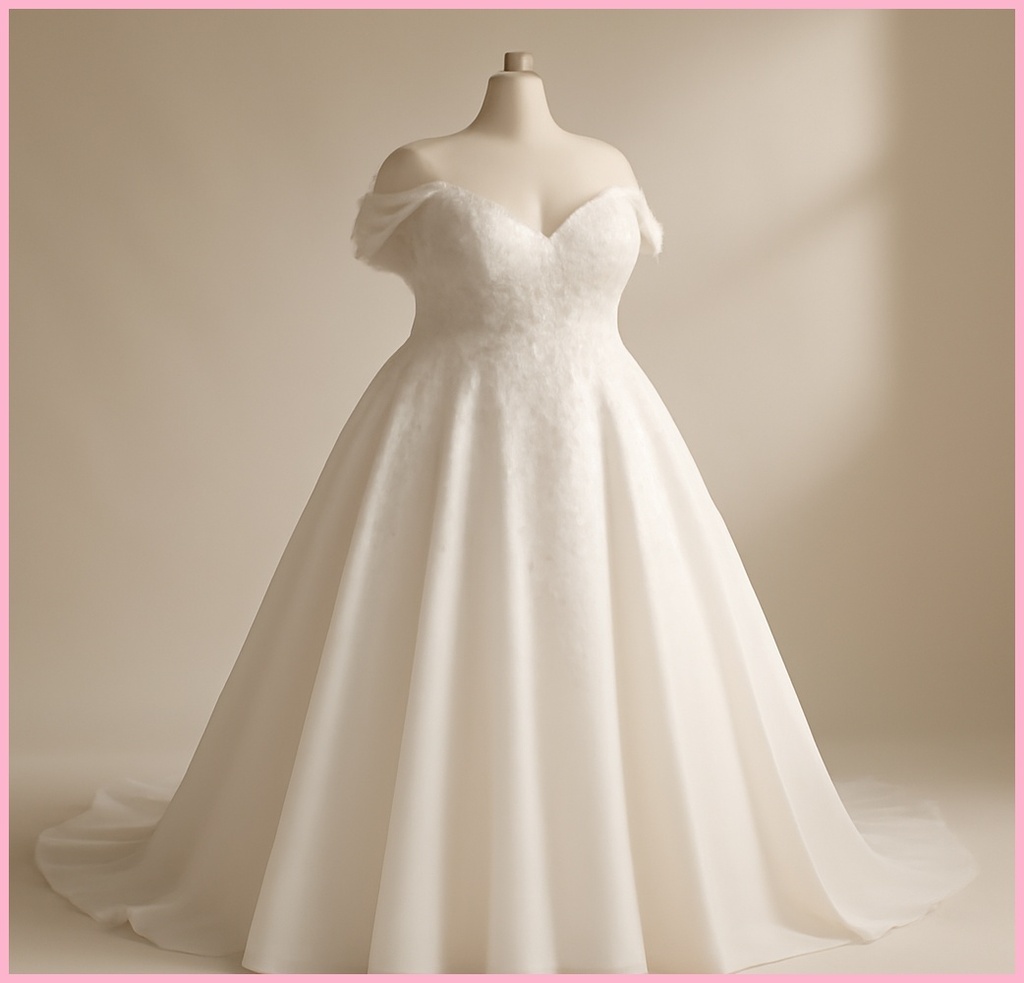 빅사이즈 웨딩드레스 세일, 합리적 가격과 맞춤 스타일 찾는 법 관련 이미지 1