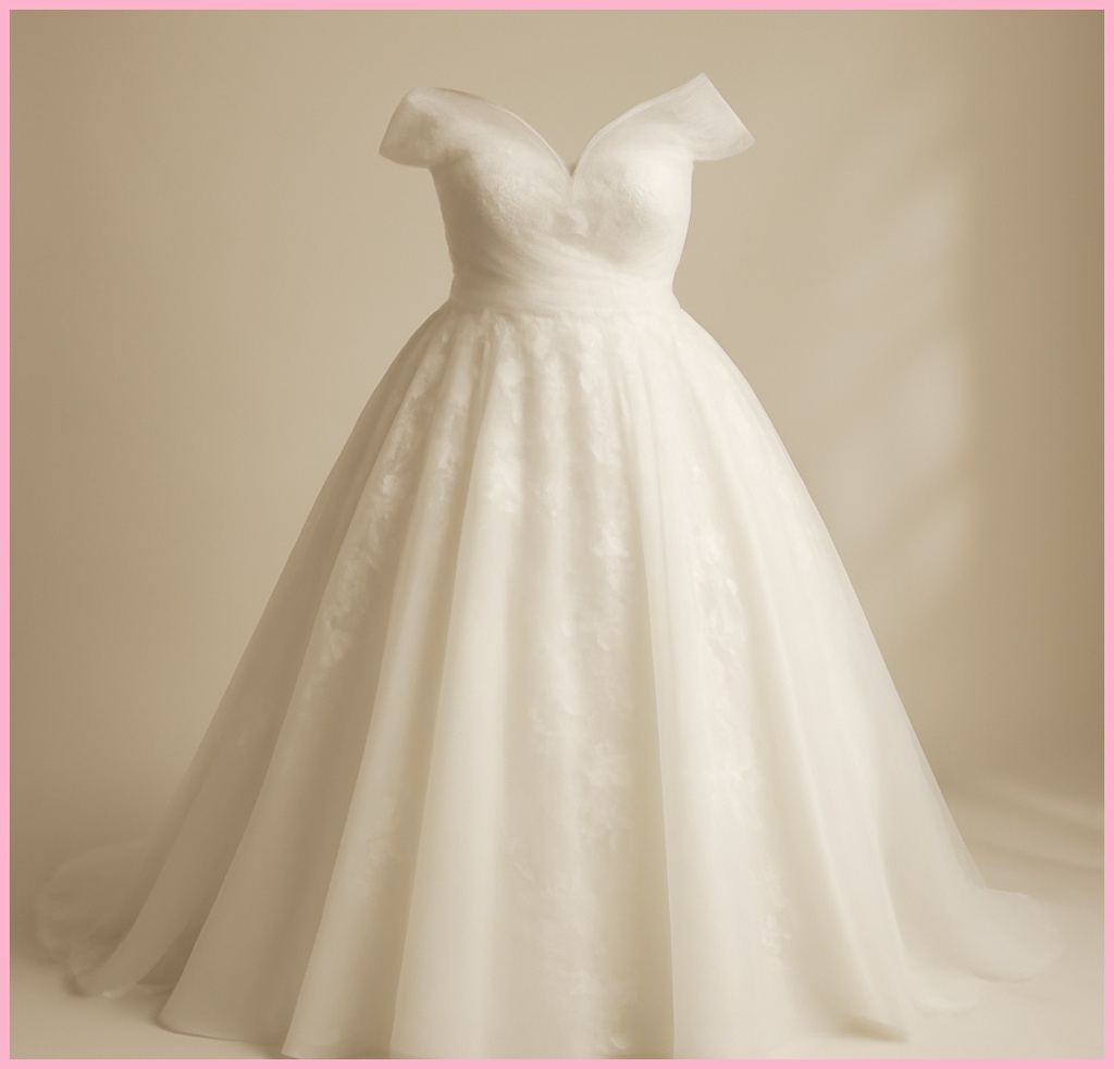 빅사이즈 웨딩드레스 스타일, 체형별 완벽한 선택법과 남성용 와이셔츠 추천 관련 이미지 1