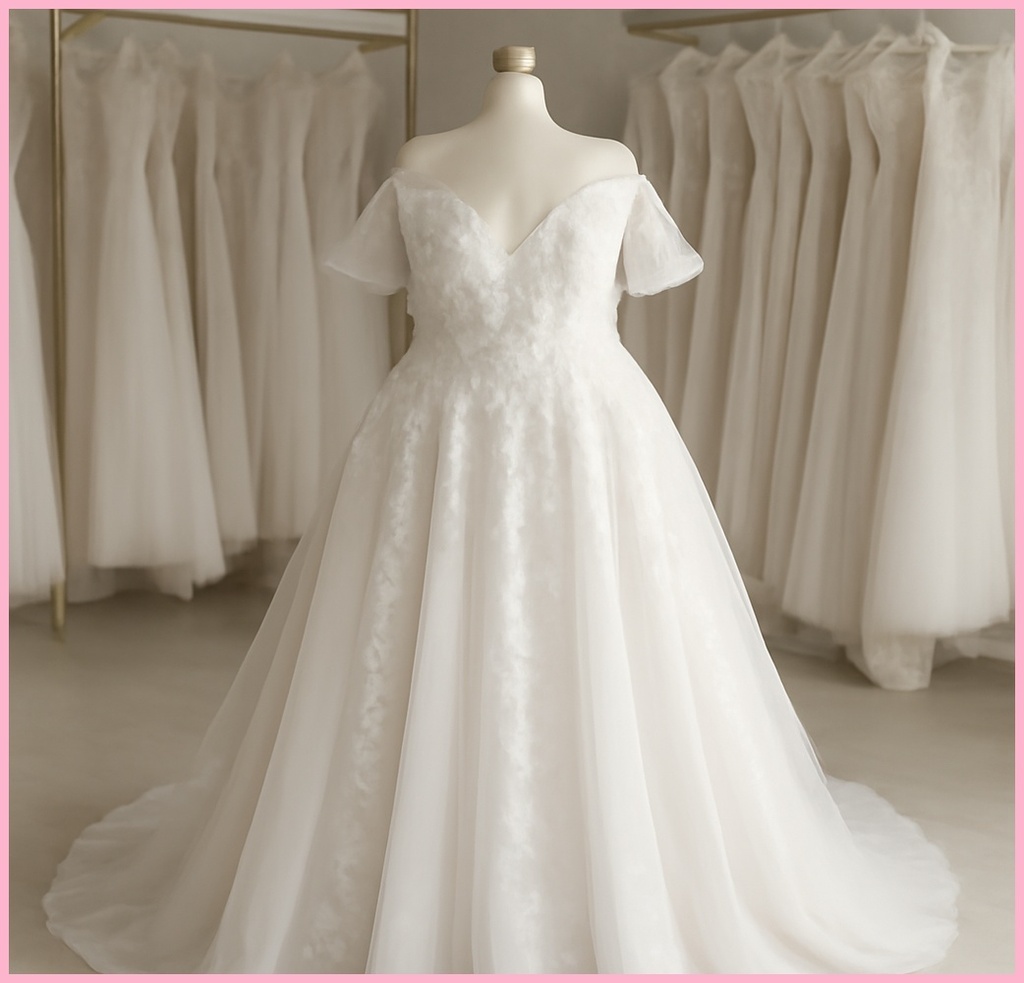 빅사이즈 웨딩드레스 오프라인, 내 몸에 꼭 맞는 웨딩드레스 찾기의 모든 것 관련 이미지 1