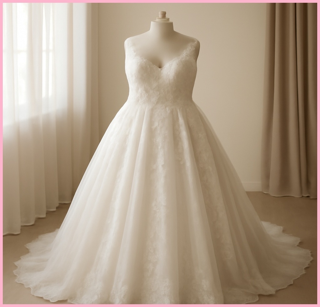 빅사이즈 웨딩드레스 자연스러운 스타일을 찾는 이유와 실패 없는 선택법 관련 이미지 1