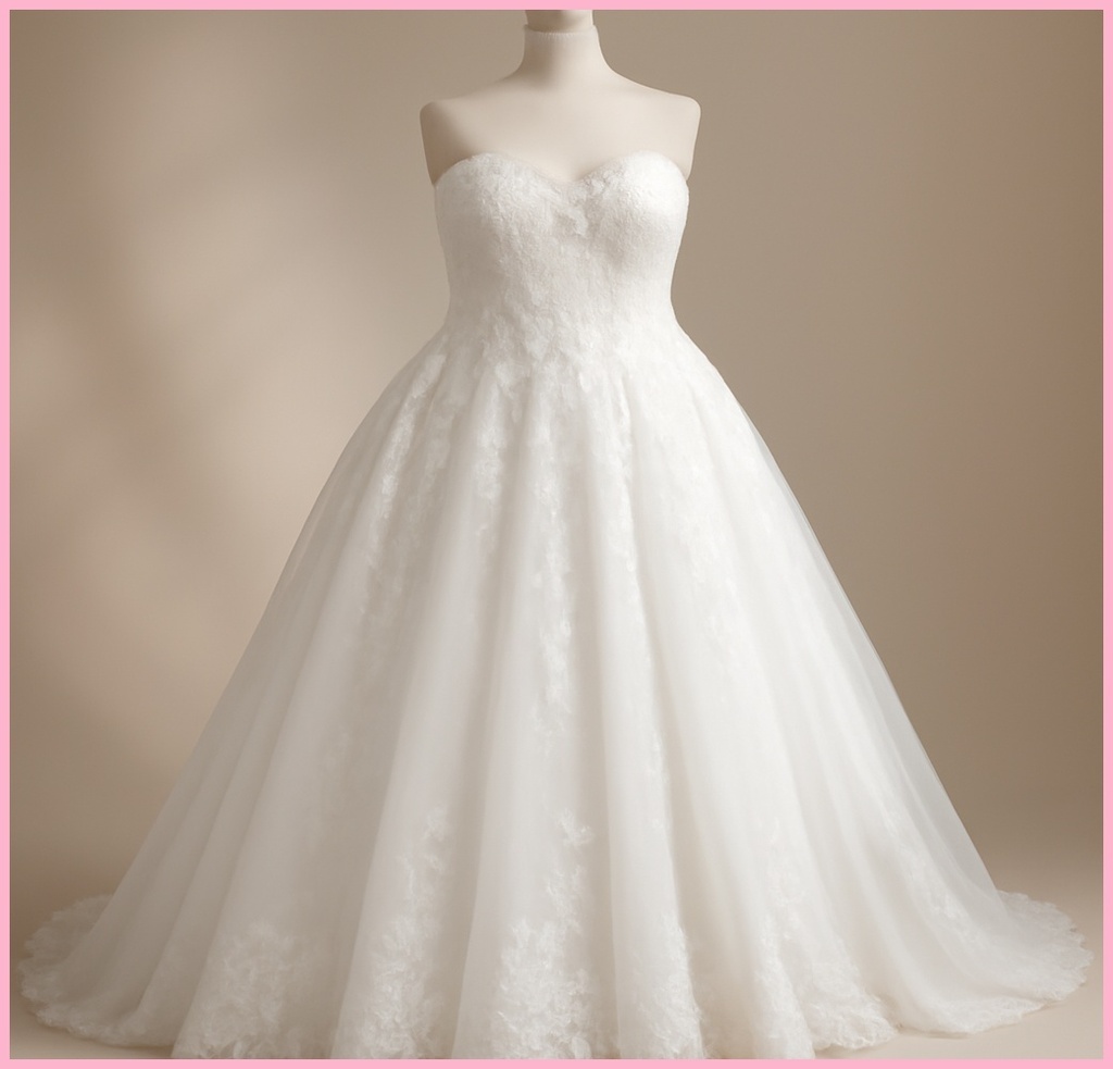 빅사이즈 웨딩드레스 추천, 나에게 꼭 맞는 스타일과 가격 고민 해결법 관련 이미지 1