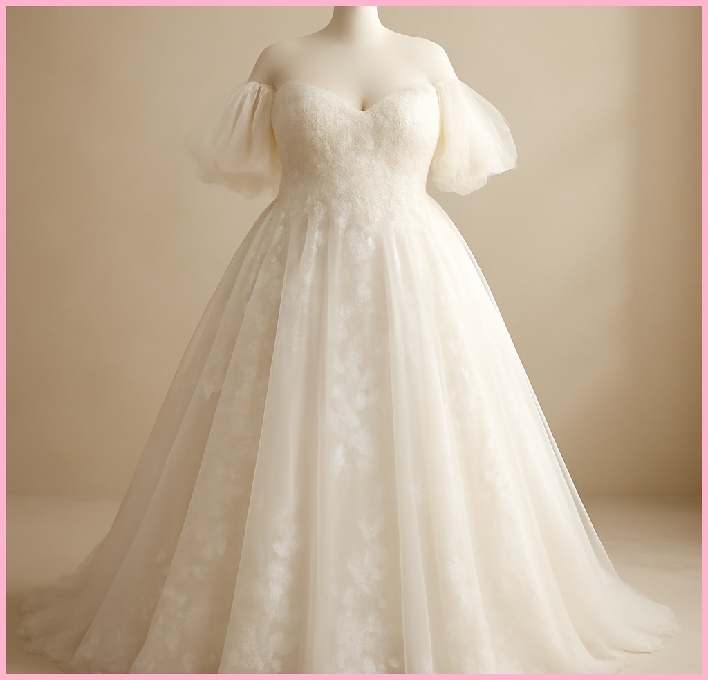 빅사이즈 웨딩드레스 트렌드, 나에게 꼭 맞는 완벽한 선택을 위한 모든 정보 관련 이미지 1