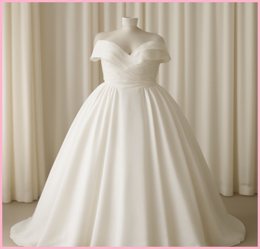 빅사이즈 클래식 웨딩드레스, 완벽한 맞춤 선택과 스타일링을 위한 핵심 정보 관련 이미지 1