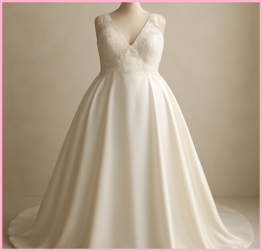 큰사이즈 웨딩가운, 내게 꼭 맞는 완벽한 선택과 스타일링 비법 관련 이미지 1