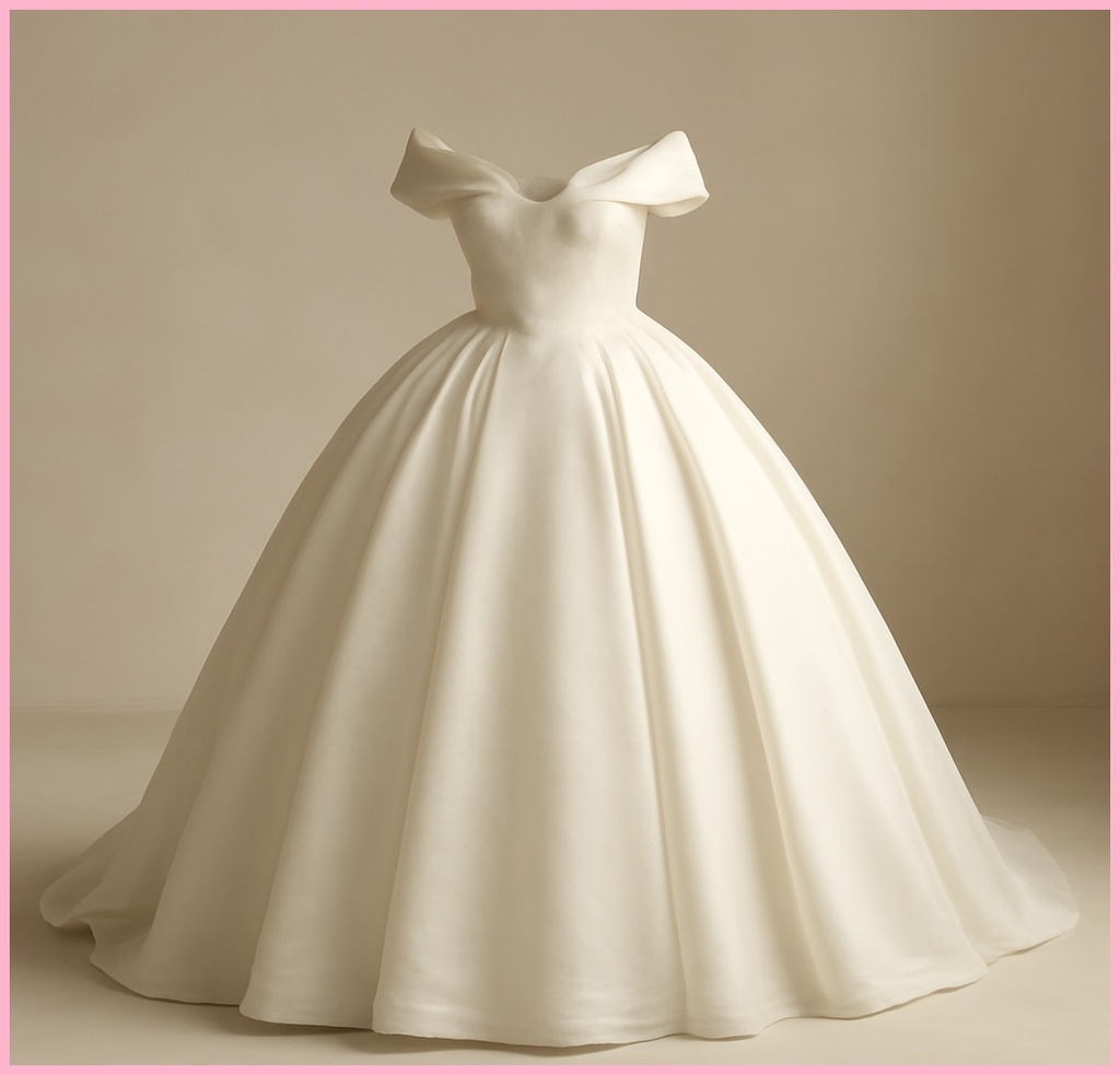 통통 웨딩드레스, 체형에 맞춘 완벽한 스타일과 실속 있는 선택법 관련 이미지 1