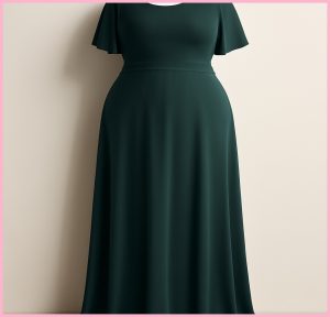 플러스사이즈 롱드레스를 찾는...