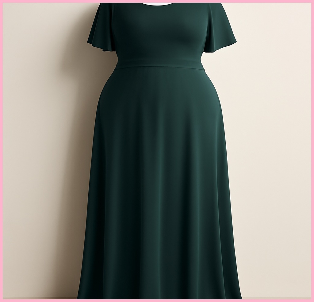 플러스사이즈 롱드레스를 찾는 이유와 현명한 구매 전략 관련 이미지 1